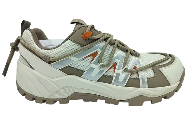 How is the lightness of outdoor shoes achieved?